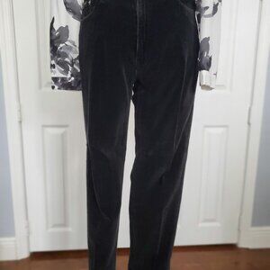 Calvin Klein Velvet Denim 5 Pocket Straight Leg Jeans Sz 4